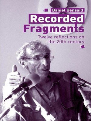 cover image of Recorded Fragments